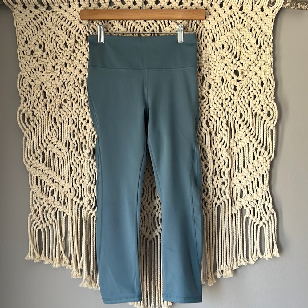 Balance Collection Dusty Blue Cropped Leggings